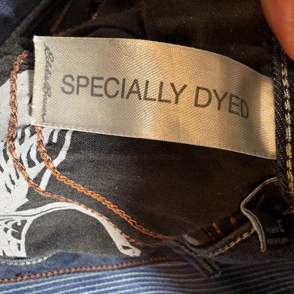 Eddie Bauer Curvy Crop Jeans Womens 12 Dark Wash Stretch Midrise Comfort Denim - Picture 9 of 13